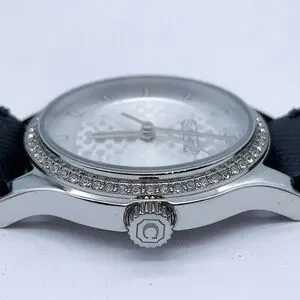 Coach Rhinestone Watch Coach | Accessories | Coach Rhinestones Quartz Silver And Black Womens ...